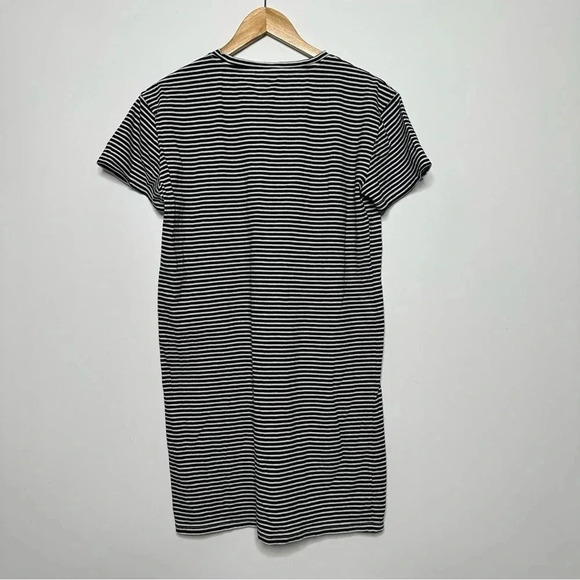 Everlane Striped Cotton T-Shirt Dress Size Medium - Picture 7 of 8